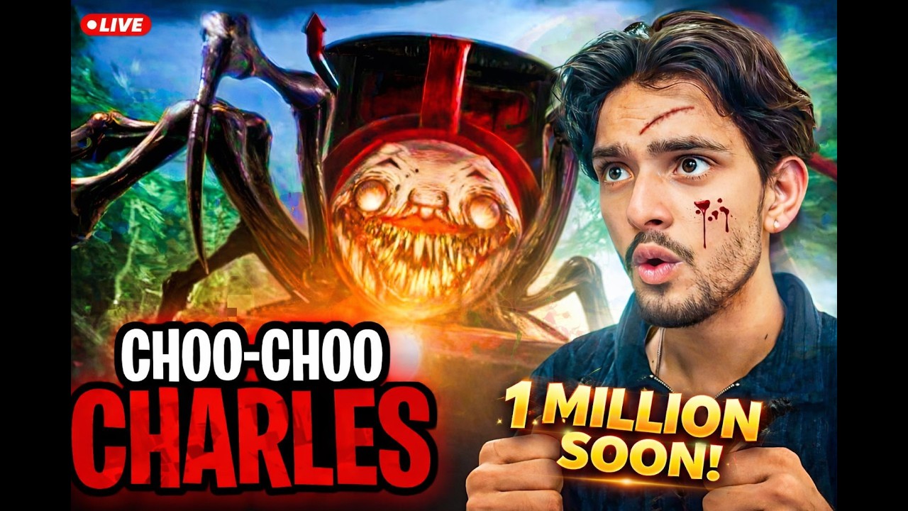 Charles Mujhe Dhoond Raha Hai! 😈 | Choo Choo Charles Live Hindi  | #shortslive #live #gaming