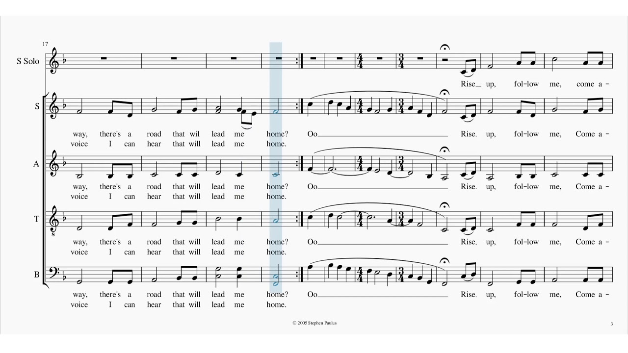 The Road Home   Tenor