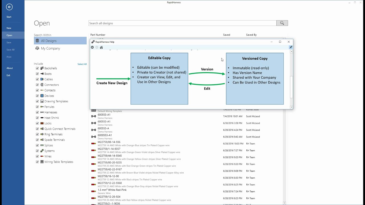 RapidHarness Tutorial: Working with Teams & Using Version Control