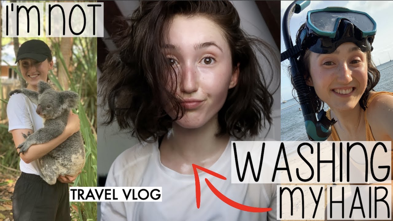 TRAVEL VLOG & HAIR UPDATE: WHY I’M NO LONGER WASHING MY HAIR (ISLAND FUN) | HOLLY GOES SOLO #022