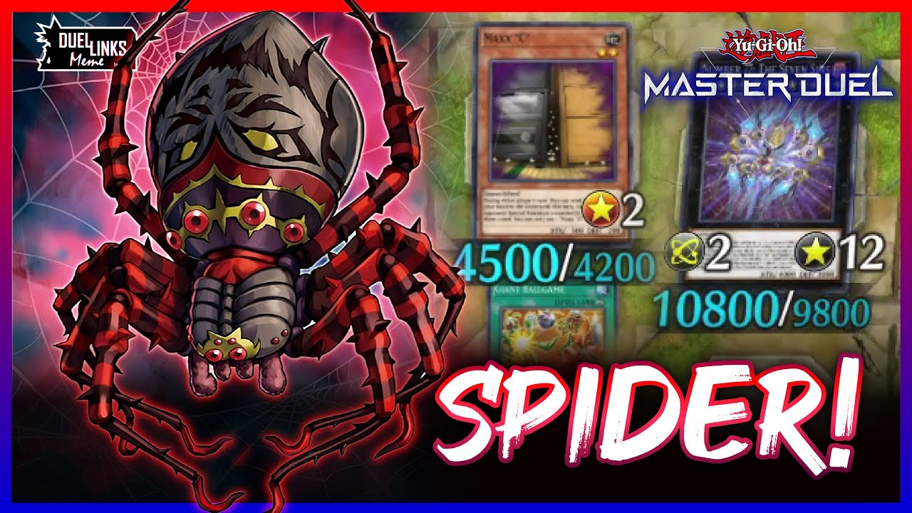 Mother Spider Splitter &  Baby Spider, it's Over 10000!!! [Yu-Gi-Oh! Master Duel]