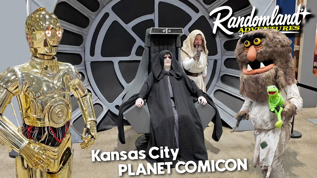 I Flew to Kansas City for THIS?! Planet Comicon Begins!