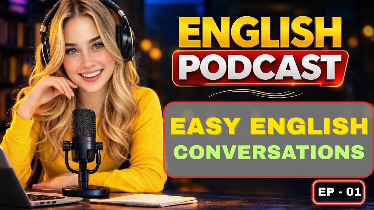 Learn English Naturally with Easy Conversations | English Listening Practice Podcast Episode 1