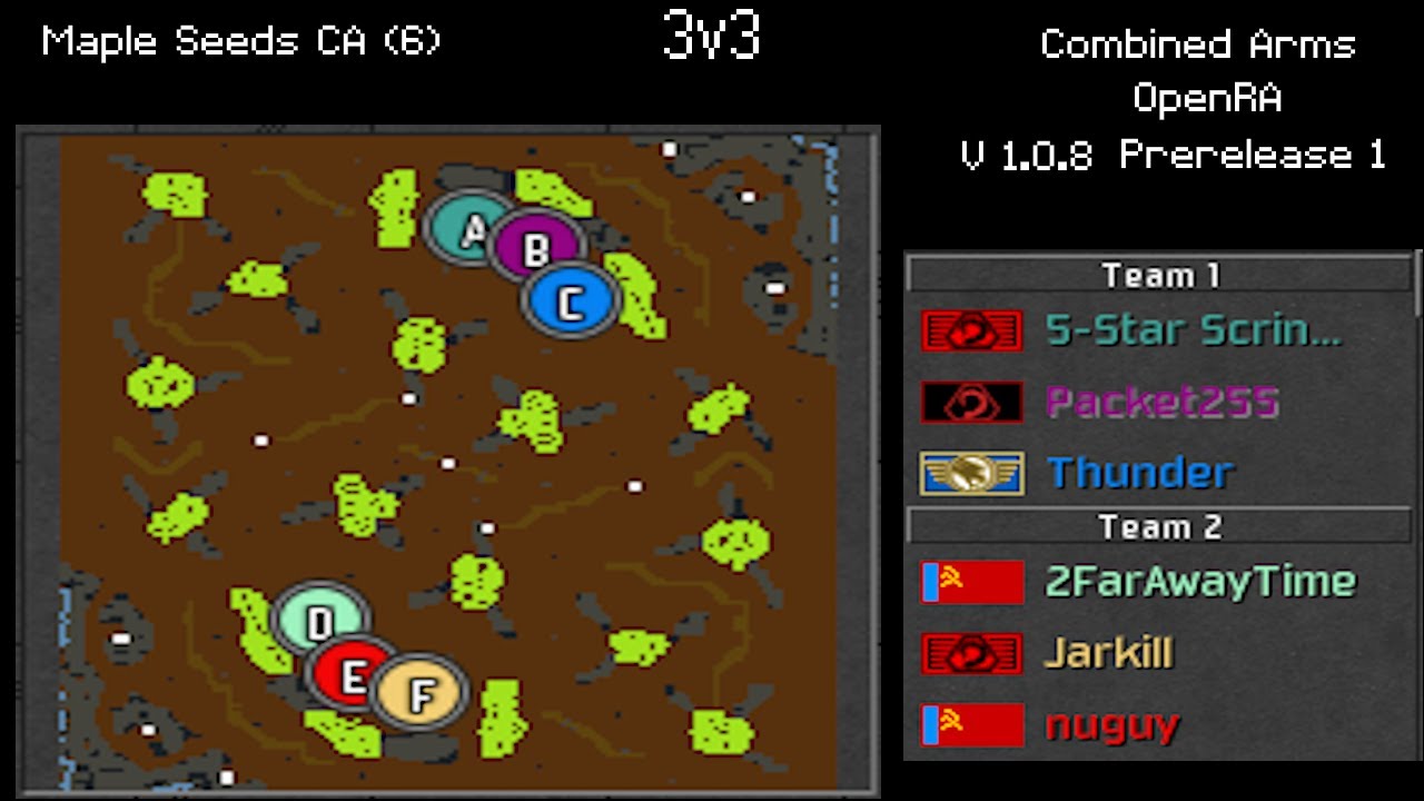 276# - Team game - 5 - 23/12/2025 - 3v3 - Combined Arms V1.0.8 Prerelease 1 (OpenRA)