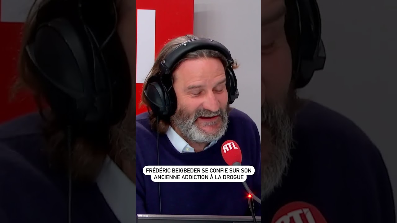 Frédéric Beigbeder : son ancienne addiction à la drogue