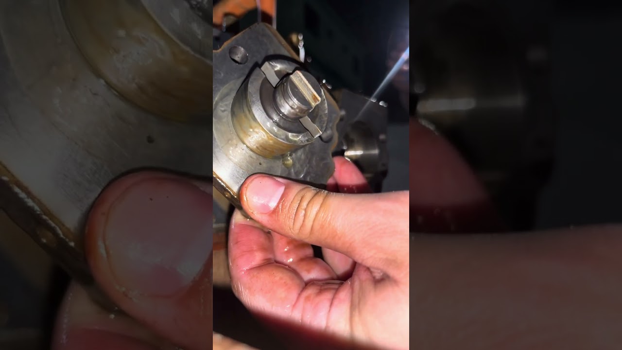 Manutenção em bomba de vácuo 