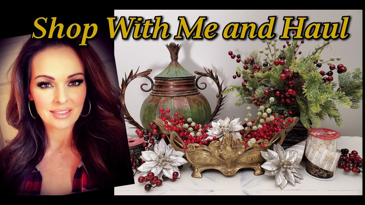 Shop with Me and Haul Local Consignment Store and Hobby Lobby
