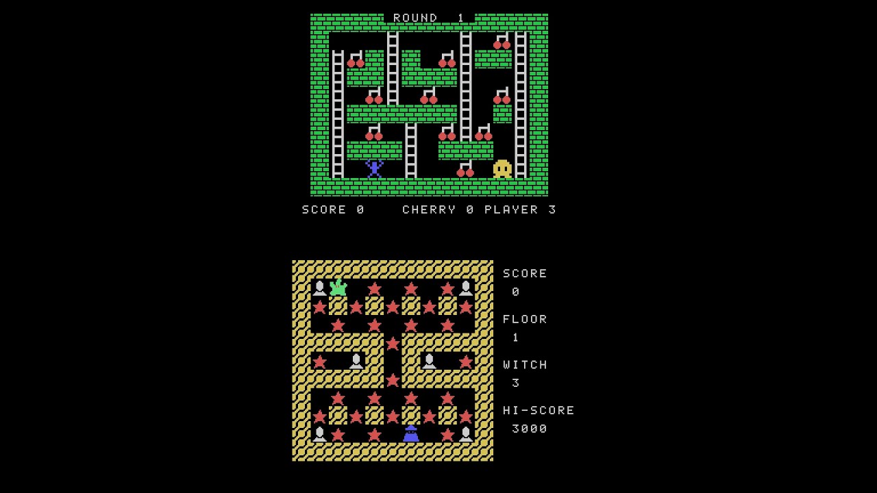「愛しのCHERRY」「LITTLE WITCH」for SORD m5 (BASIC-I)【ベーマガ】