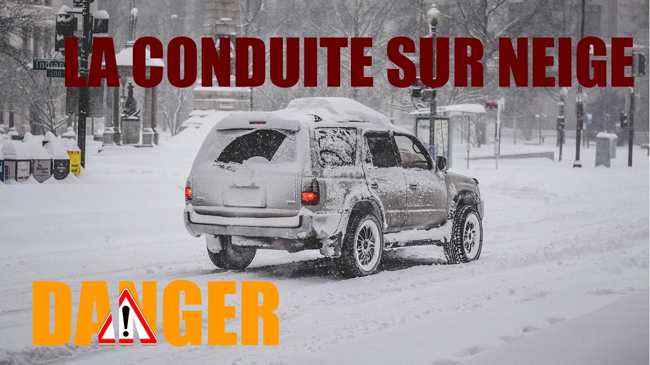 Comment conduire sur la NEIGE : les conseils et astuces à appliquer pour ne plus glisser !