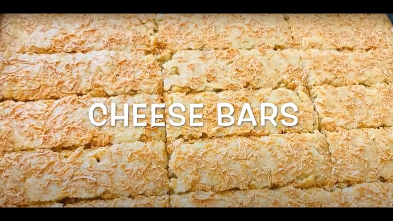 Cheese Bars - Baked  (Filipino Style)