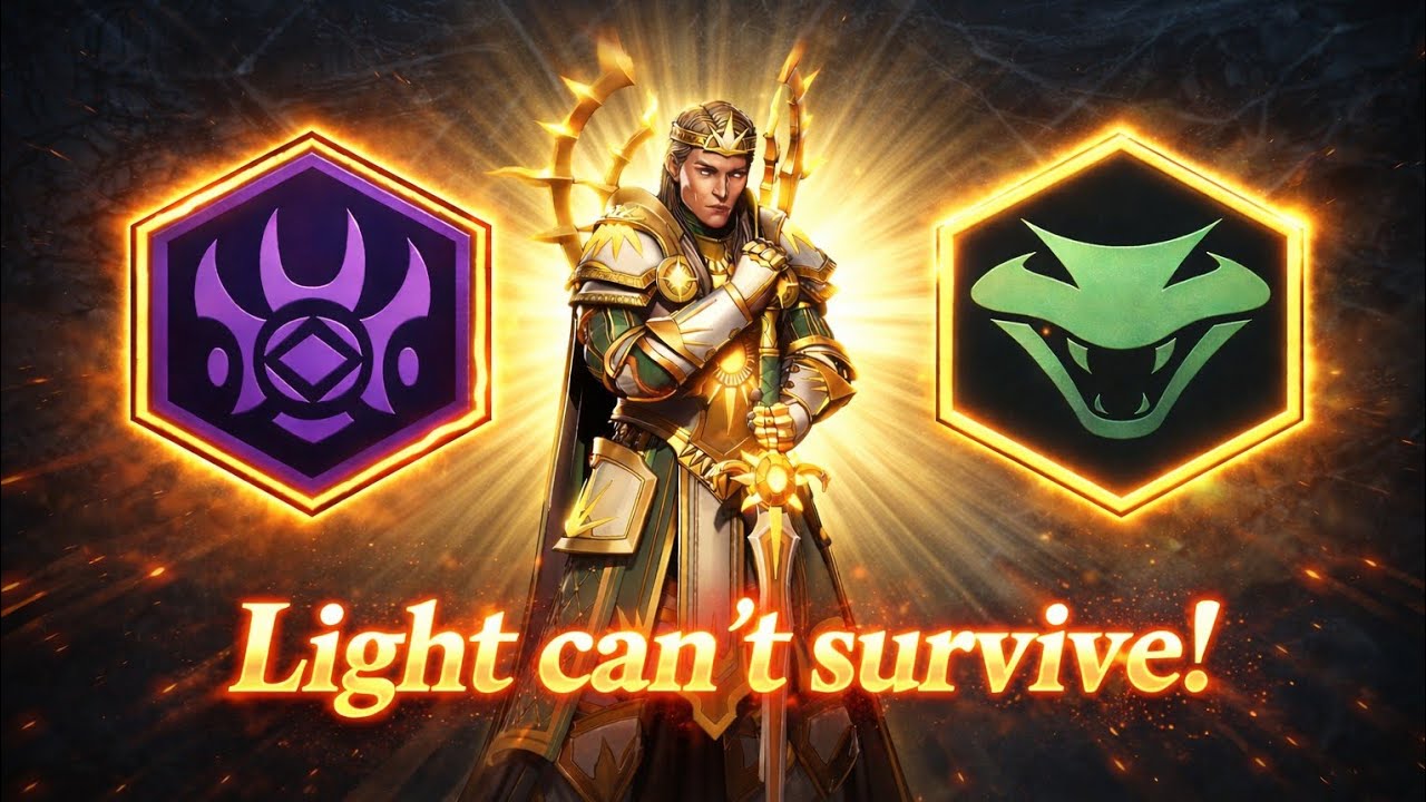 Monarch of Light DESTROYED? 😳 King of Serpents & Dead Forest Triad Fight💀#shadowfight3 