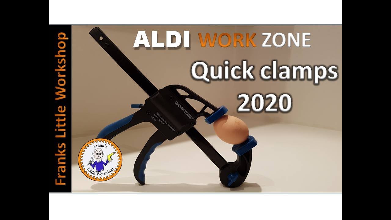 ALDI Workzone quick clamps 2020