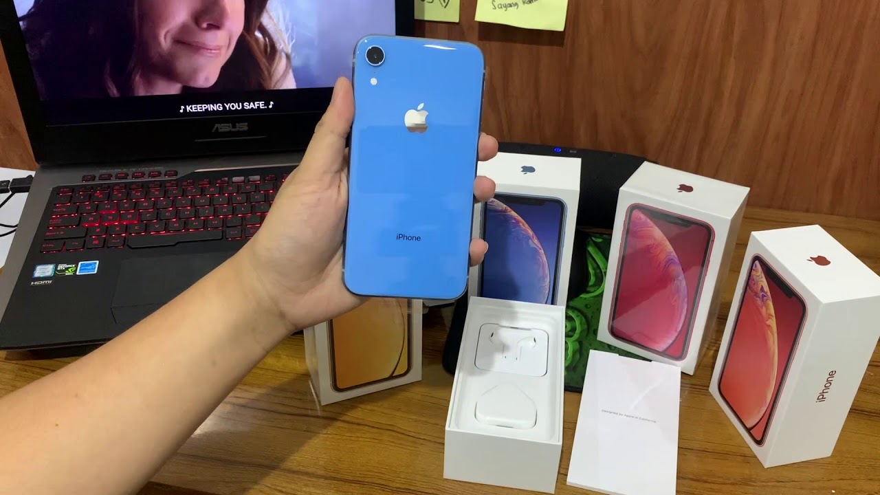 Rp.12 Jutaan? Unboxing 4 Warna iPhone XR Indonesia
