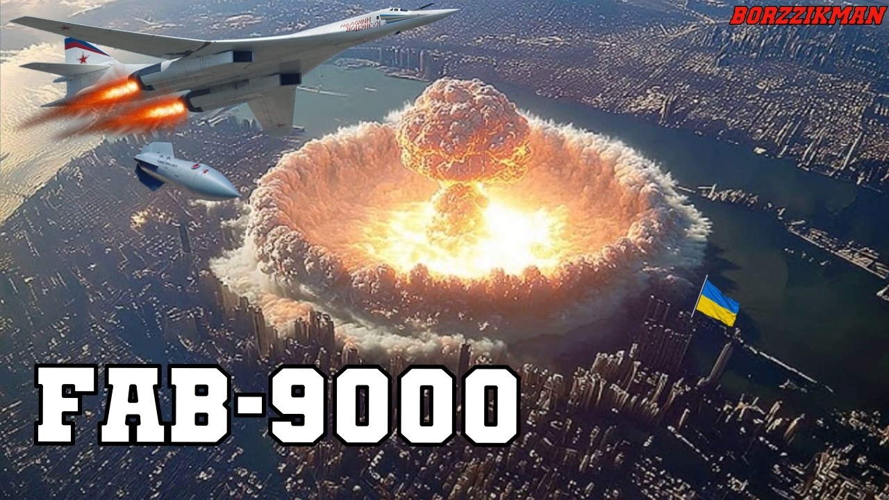 РОССИЯ выпустила &laquo;ЗВЕРЯ&raquo;: ФАБ-9000 впервые ударила по УКРАИНЕ! ЗАПАД в ШОКЕ!