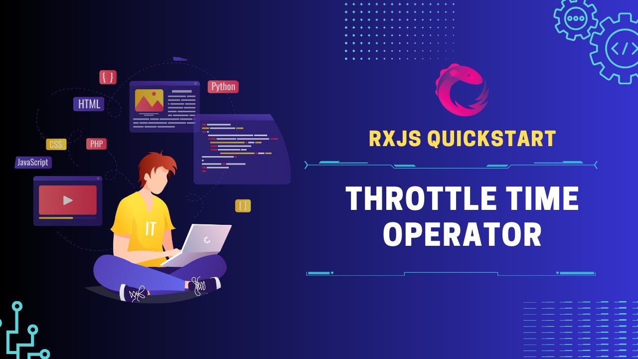RxJS Quickstart: throttleTime Operator