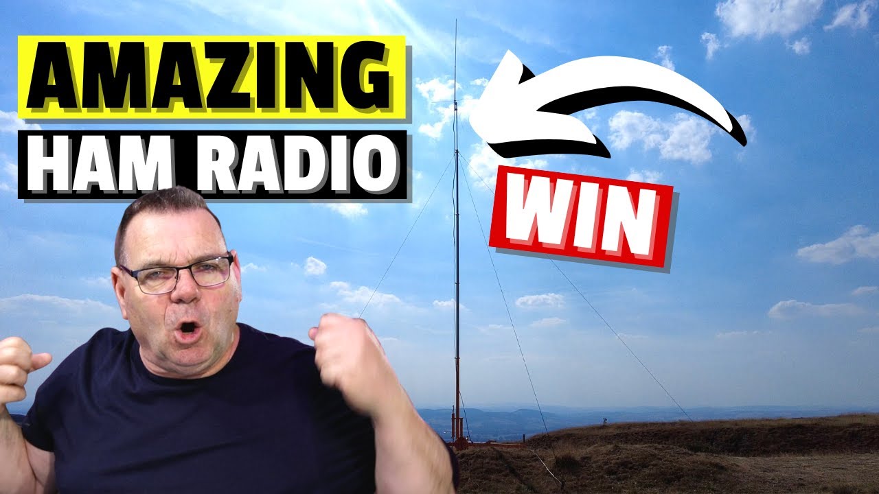 Ham Radio Portable EmComm at High Altitudes - 1,500 feet / 500m HF/VHF Test