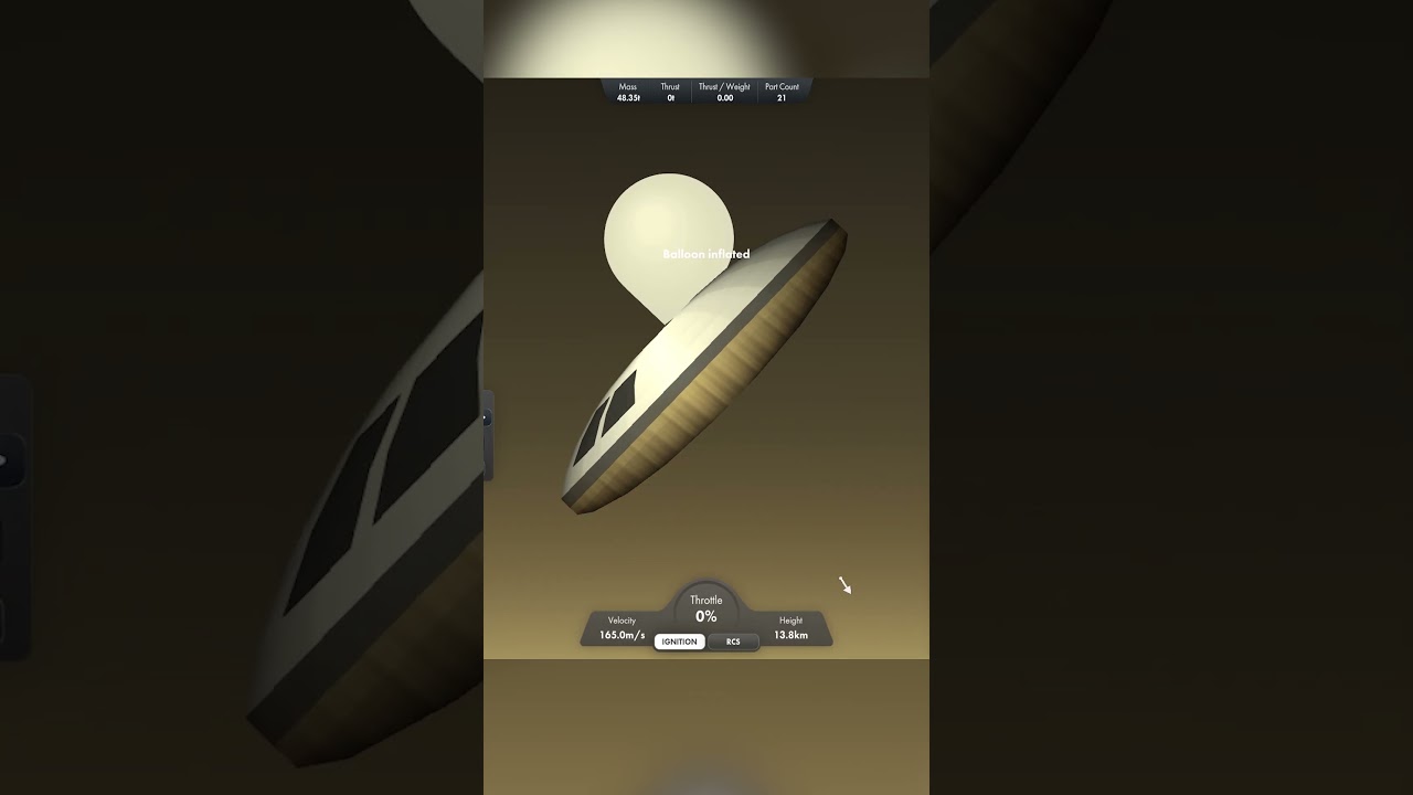 This Venus Base FLOATS In The Air in Spaceflight Simulator