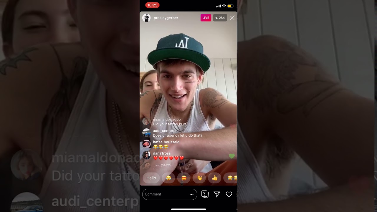 Presley Gerber Responds to Face Tattoo Backlash