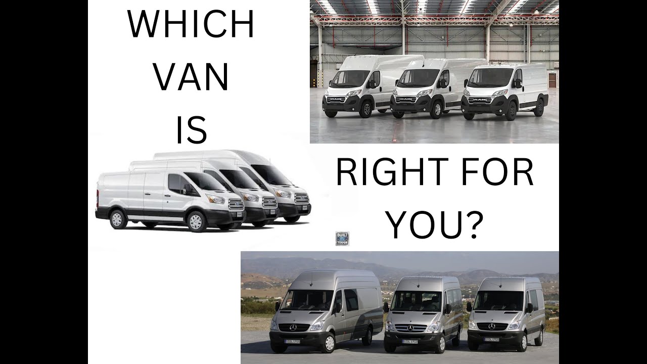 Types of vans for your camper van conversion