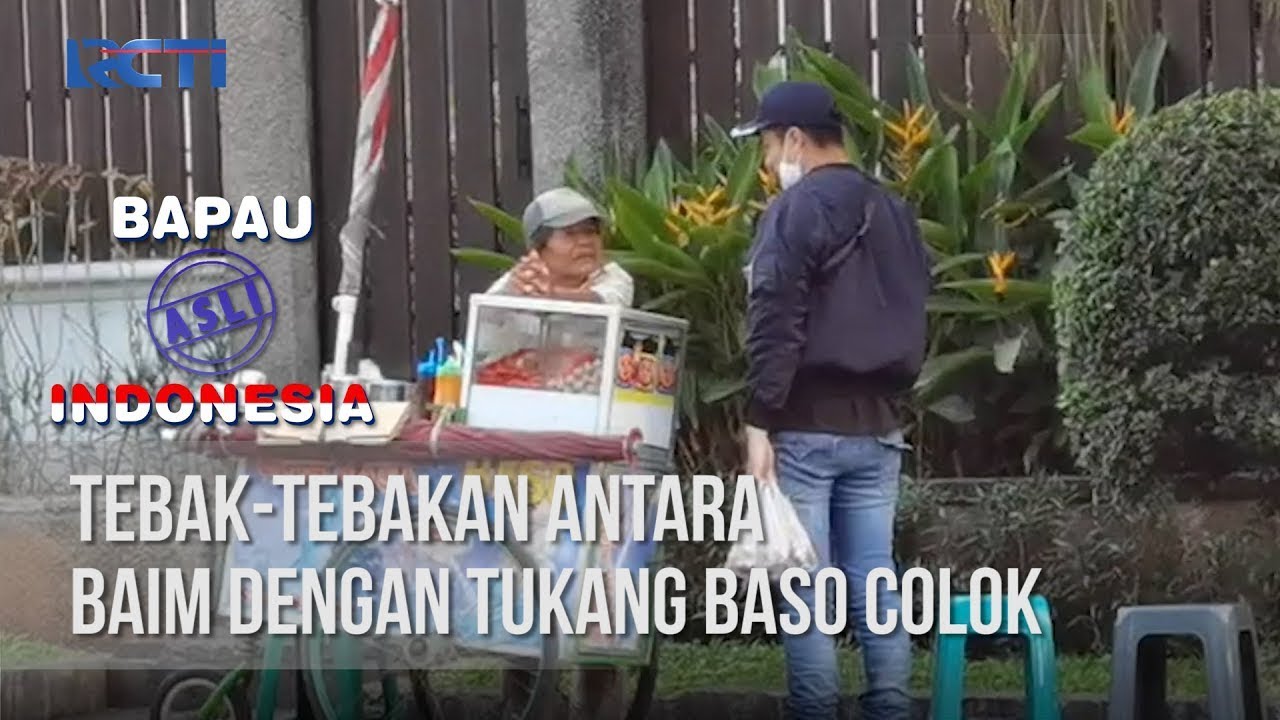 BAPAU ASLI INDONESIA - Tebak-Tebakan Antara Baim Dengan Tukang Bakso Colok [17 Juli 2020]