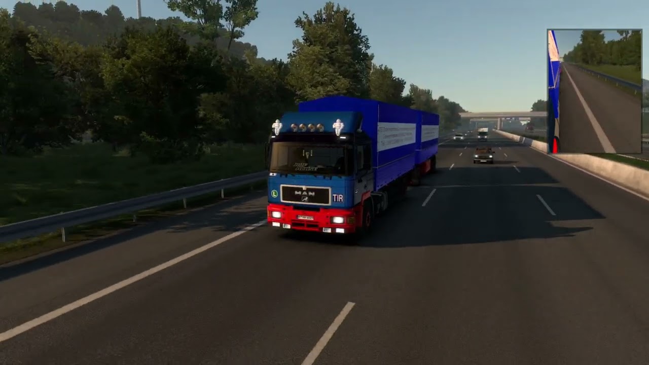 ETS2 1.57 Classic Trucks Verhandlungen und im MAN F90 Richtung Schweden