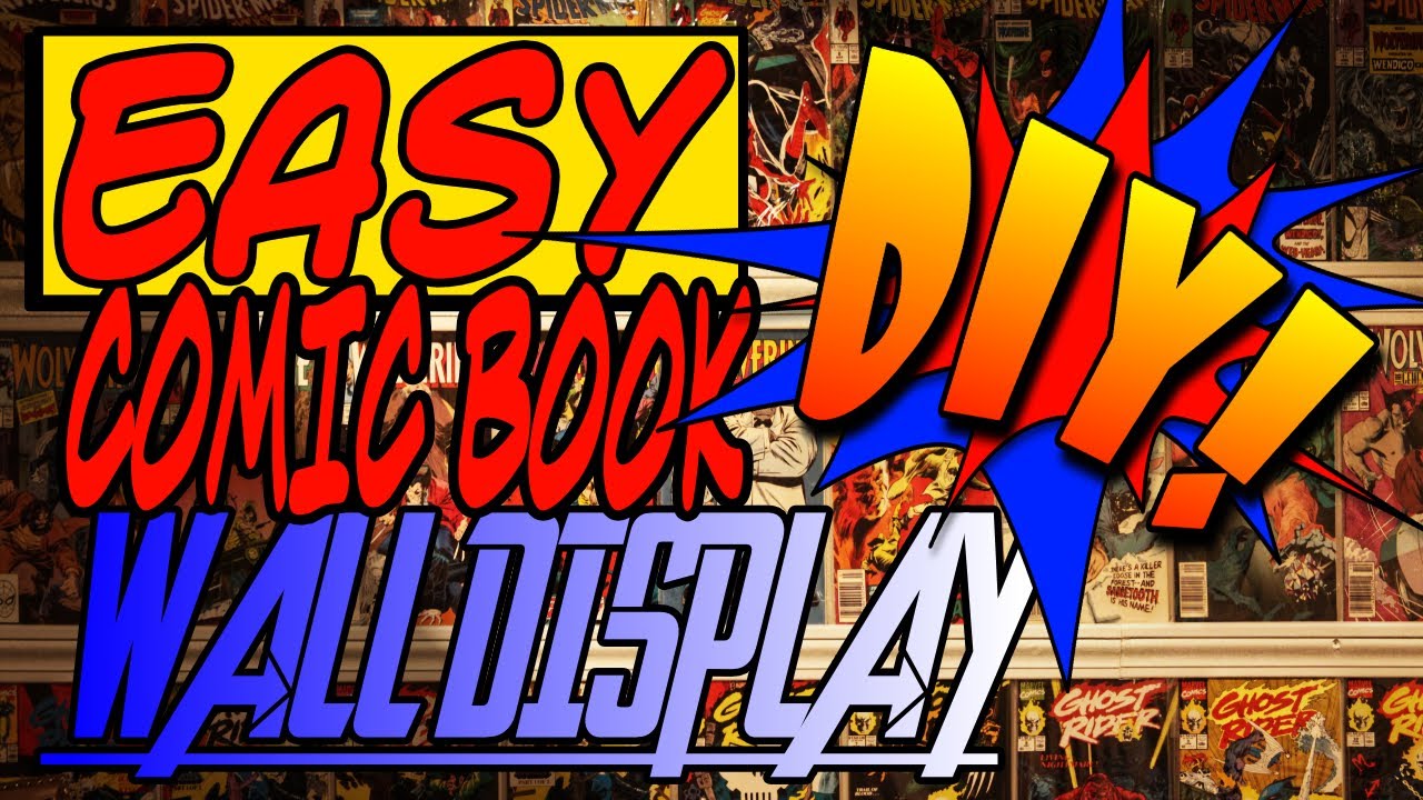 Comic Book Display Wall | DIY