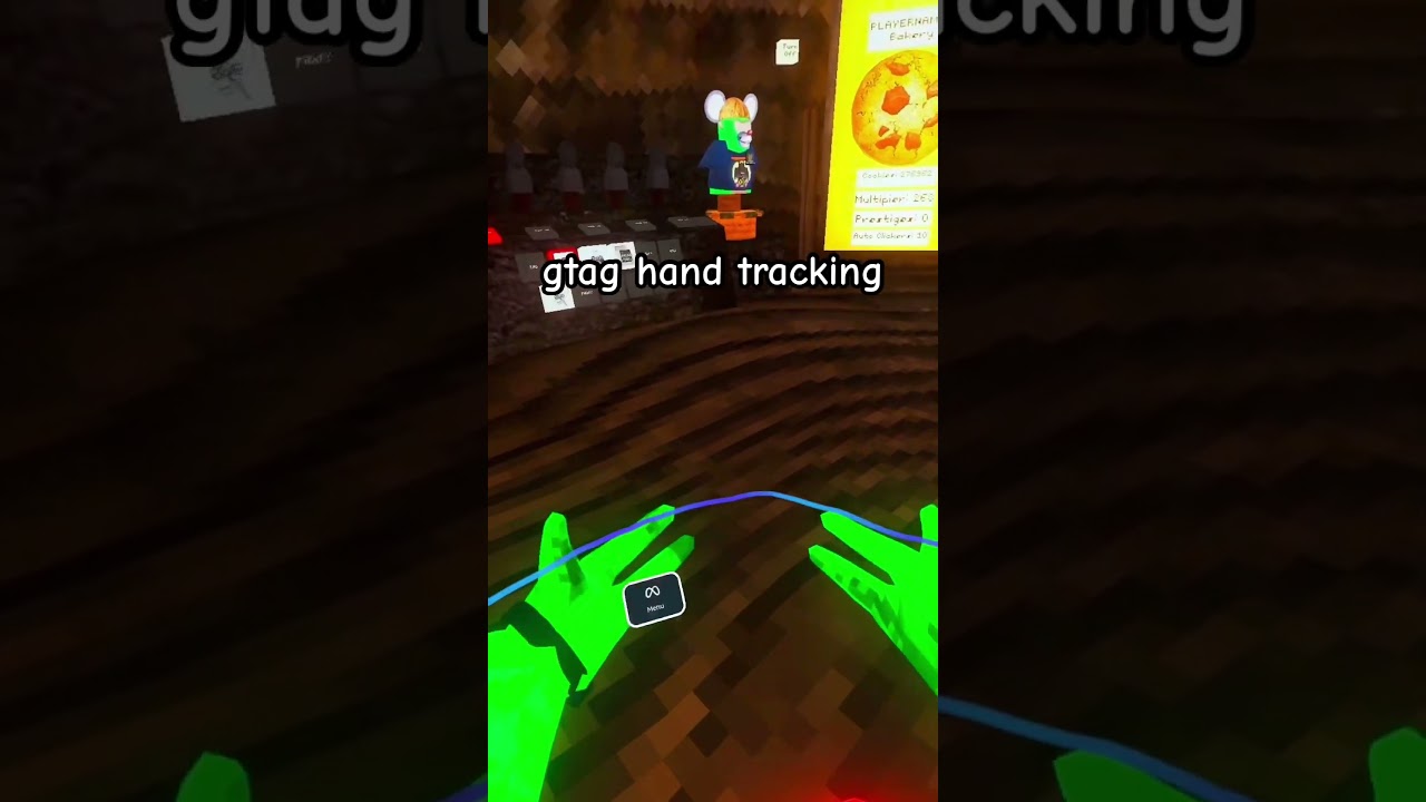 gorilla tag hand tracking #vr #gorillatag #gtag