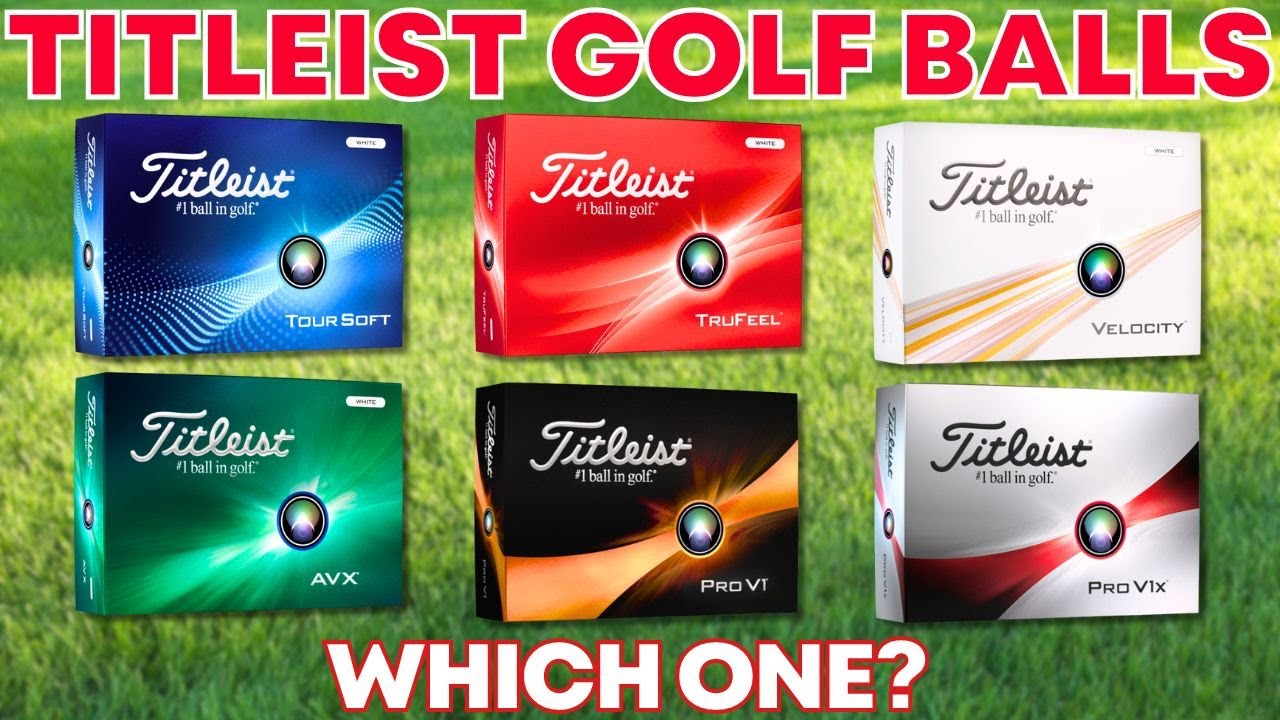 Ассортимент мячей для гольфа Titleist &mdash; какой из них мне следует использовать?