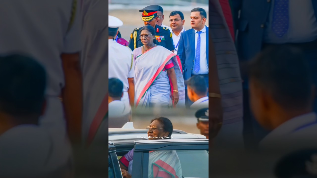 President Droupadi Murmu Visits ShreeJagannath Temple,Puri #viralvideo #shortvideo #shorts #trending