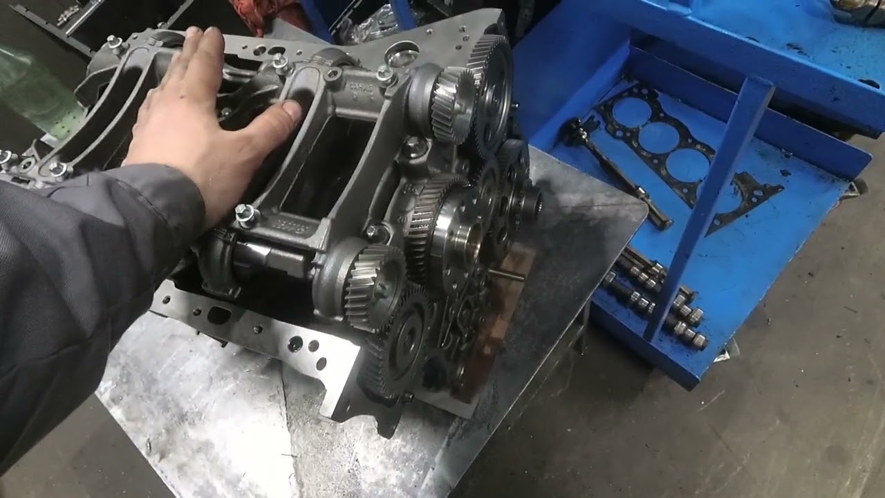 Капитальный ремонт Двигателя, Mercedes OM651