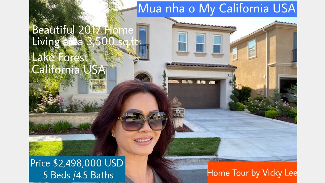 Touring Newly 2016 Home at Baker Ranch Lake Forest California USA |Home Tour Real Estate