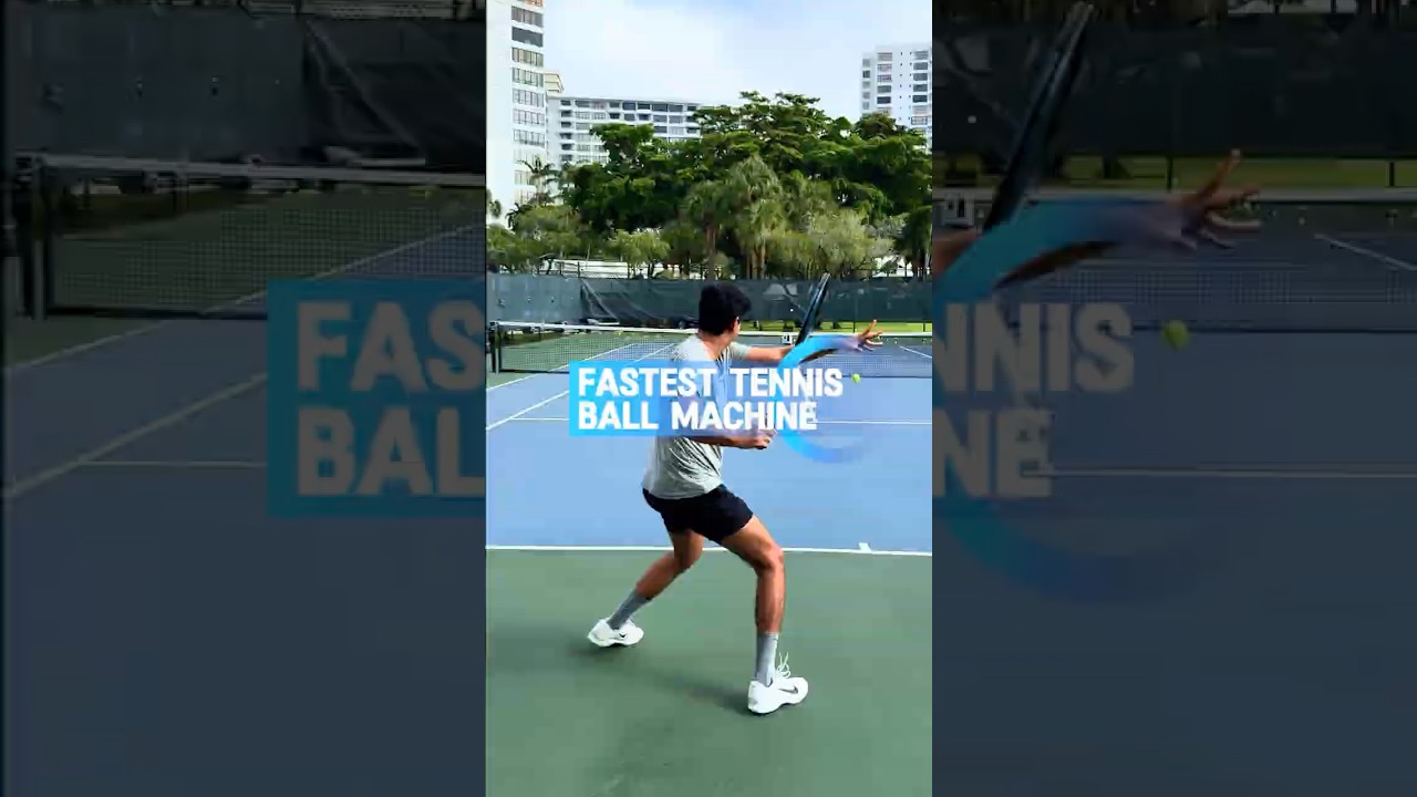 Fastest Tennis Ball Machine