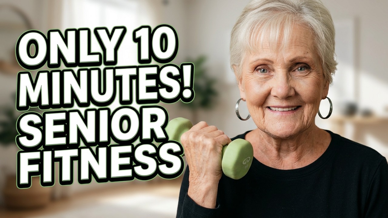 Senior Fitness That Doesn't Take All Day....only 10 minutes!