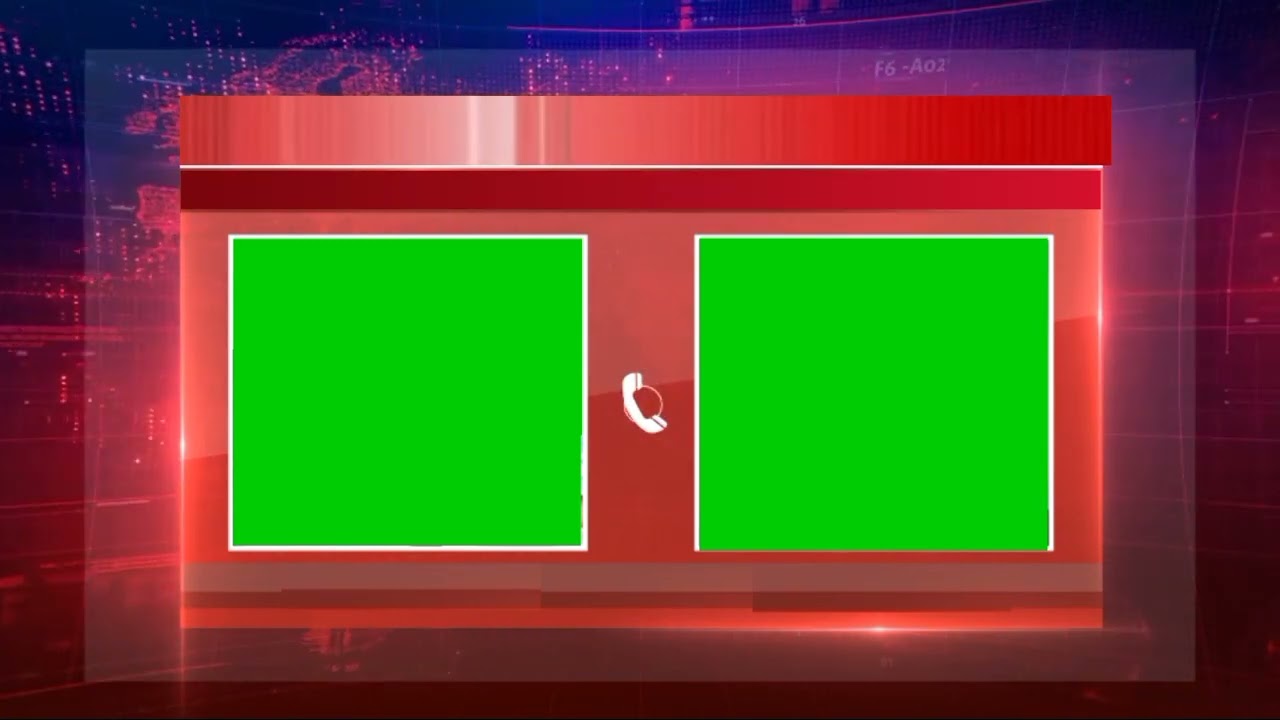 Breaking News phone call free green screen video (1080P_HD)free to use