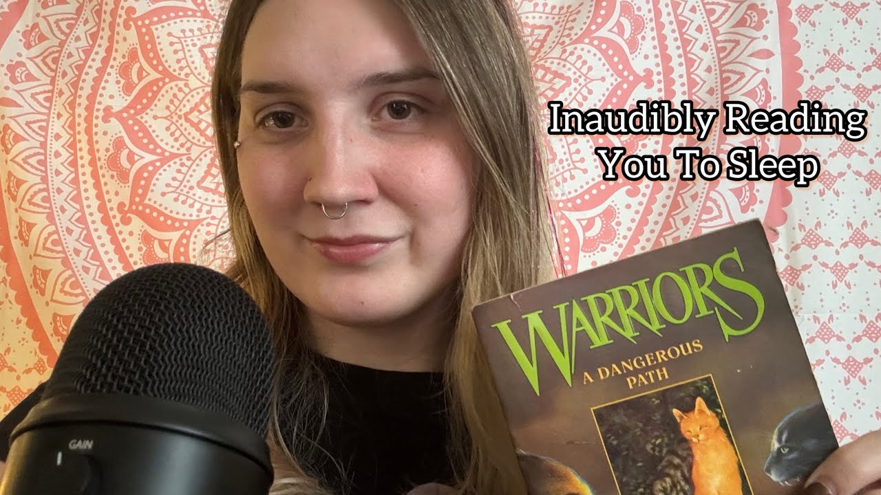 ASMR Inaudibly Reading You To Sleep | Tingly Inaudible Whispers