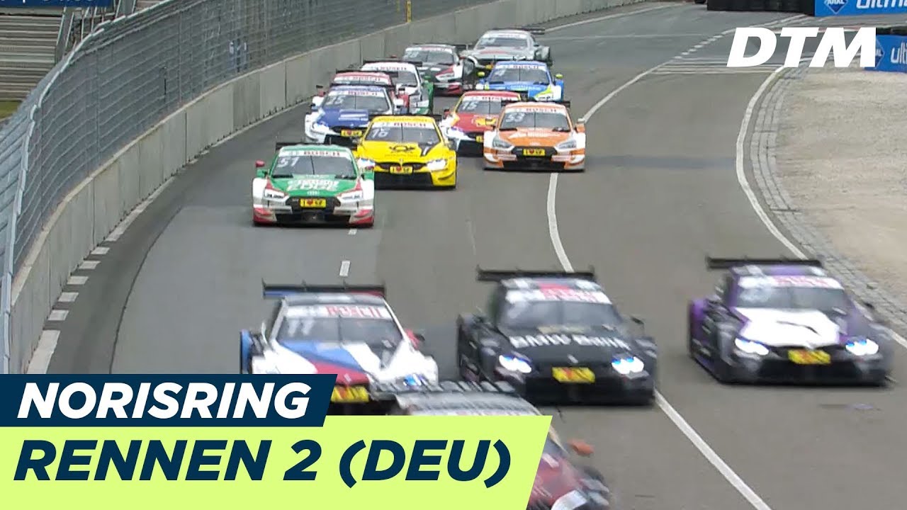 DTM Norisring 2018 - Rennen 2 (Multicam) - RE-LIVE (Deutsch)