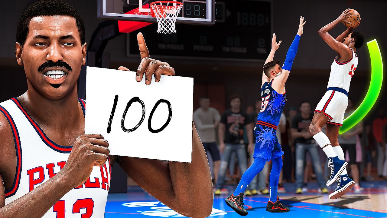 Я воссоздал 100 очков Уилта в режиме THE REC в NBA 2K26.