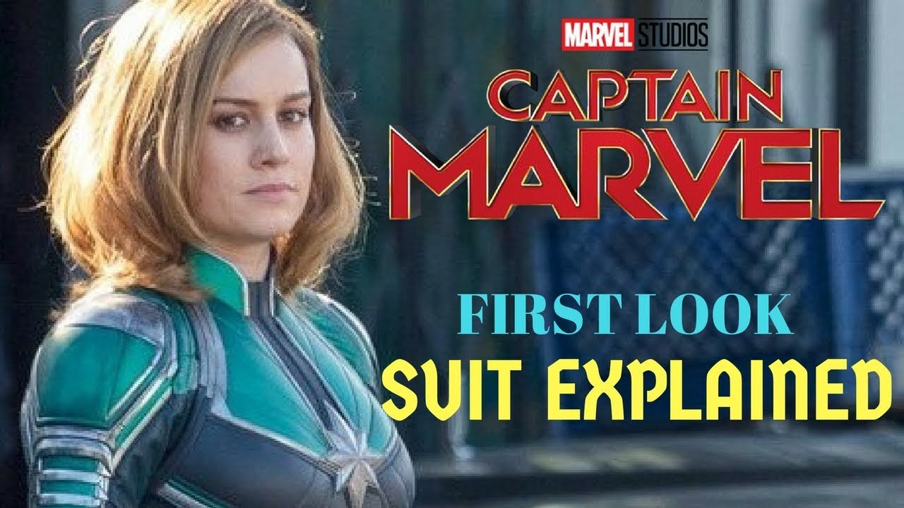 FIRST LOOK At Brie Larson's Captain Marvel-Green Suit EXPLAINED!!