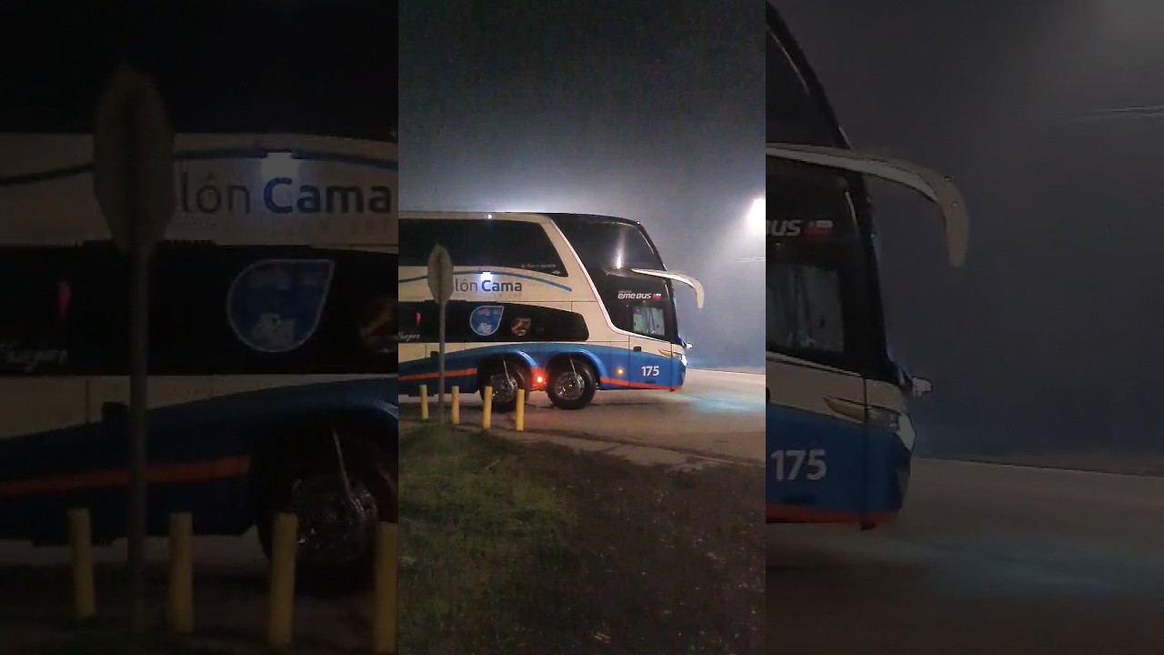 eme bus #175 | marcopolo paradiso G7 1800DD | volvo B450R (servicio nacimiento - santiago) #buses