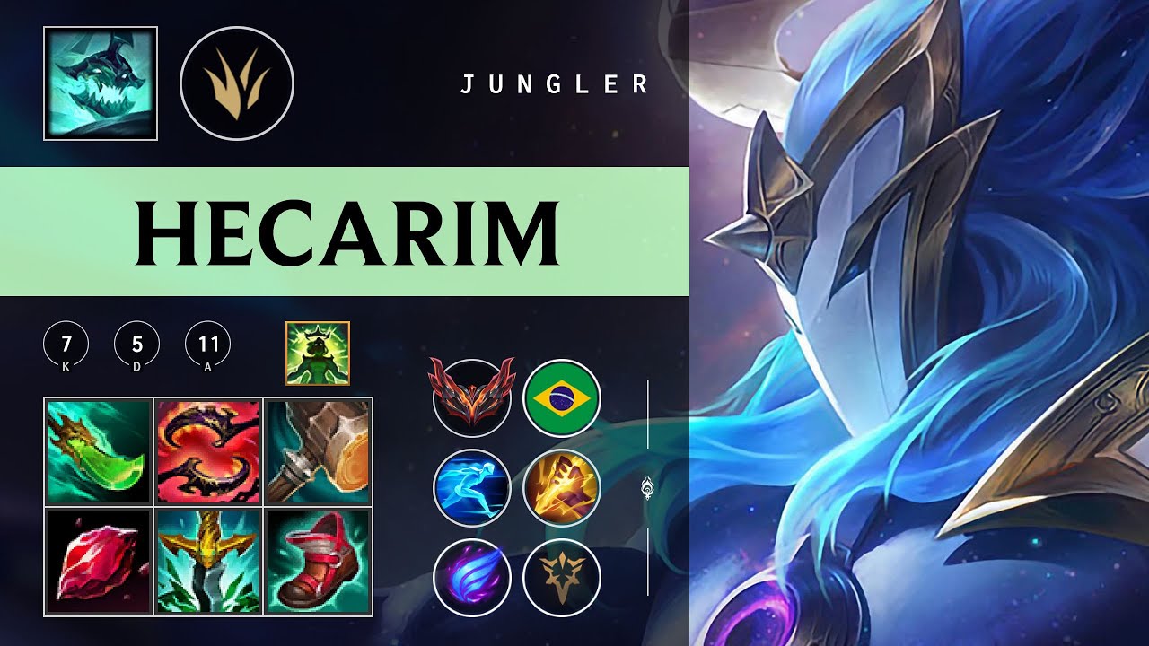 Hecarim Jungle vs Udyr - BR Grandmaster Patch 26.01