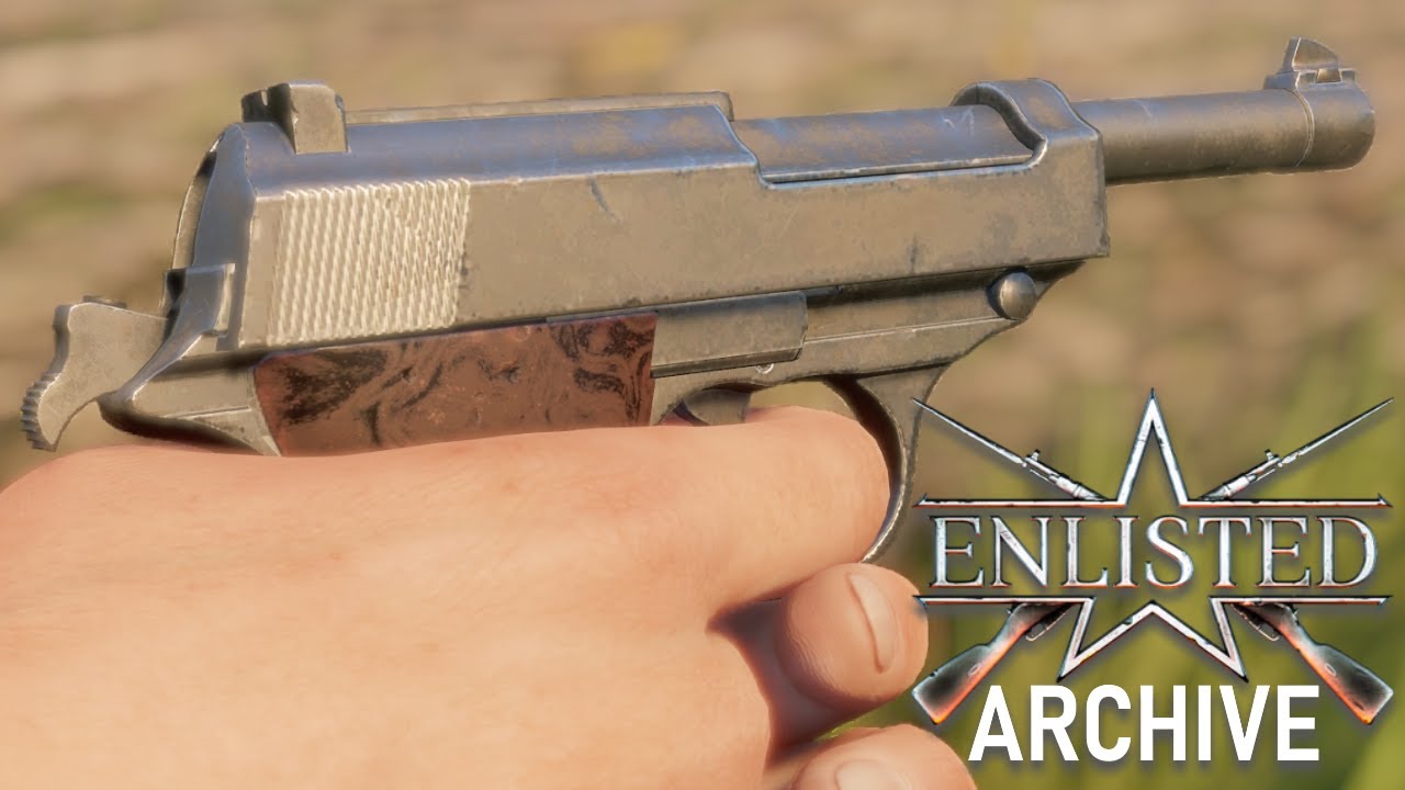 Enlisted Showcase - Walther P38