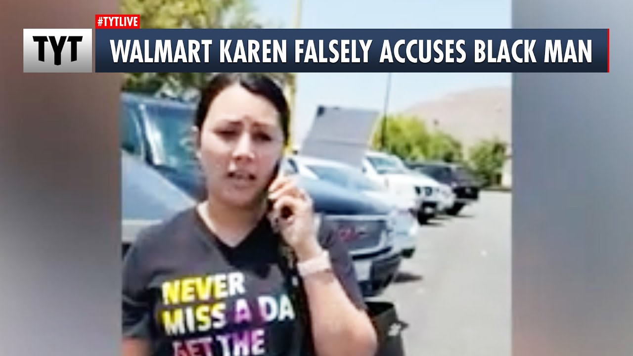 Walmart Karen Falsely Accuses Black Man
