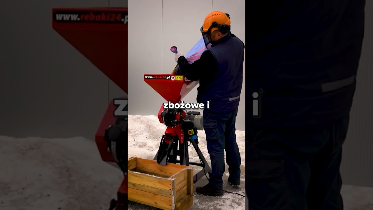 Finał zimowej promocji ❄️ - Niesamowite rębaki i rozdrabniacze od polskiego Producenta 🇵🇱 #shorts