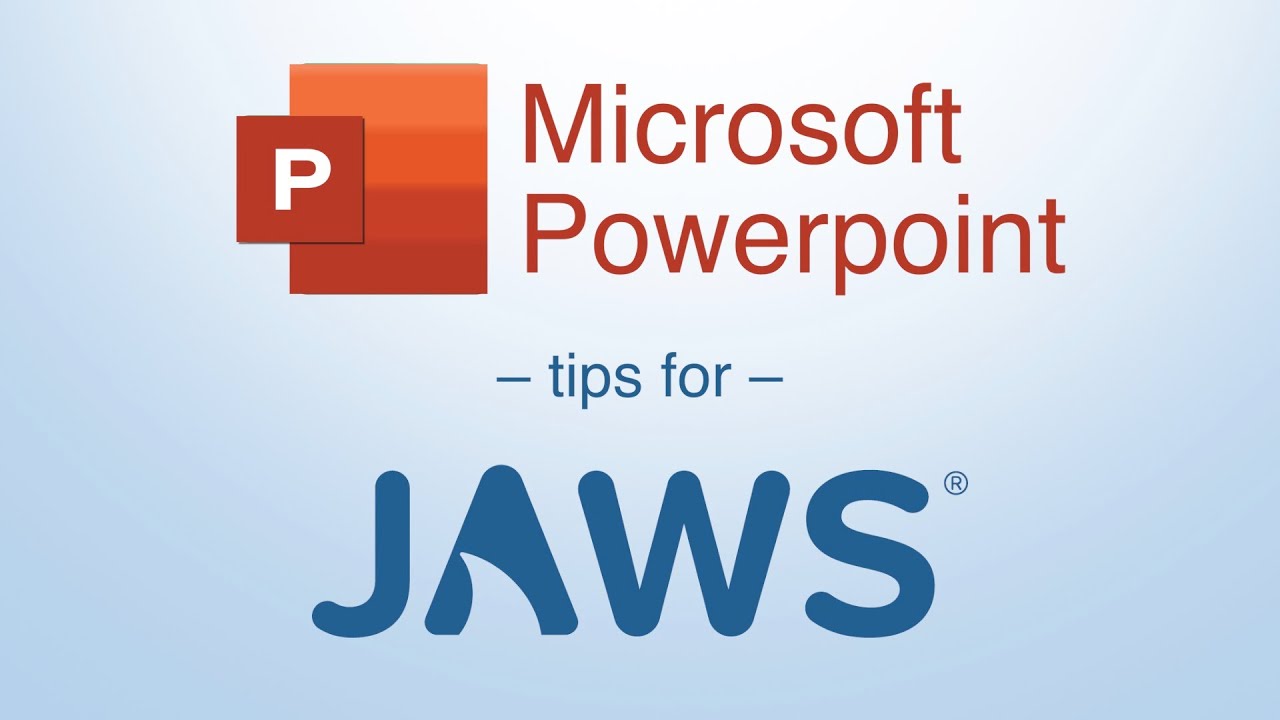 Powerpoint tips for JAWS: Inserting Videos and Managing Hyperlinks