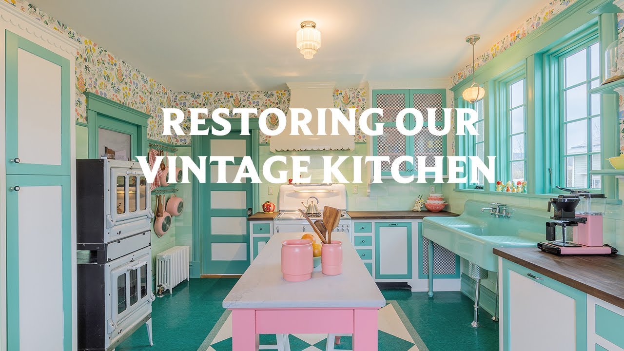 Restoring our Vintage Kitchen (at the Bootlegger Bungalow)