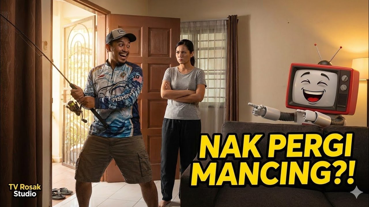 “Abang Nak Pergi Mancing…” – Kenapa Isteri Malaysia Susah Nak Bagi? 🎣😅