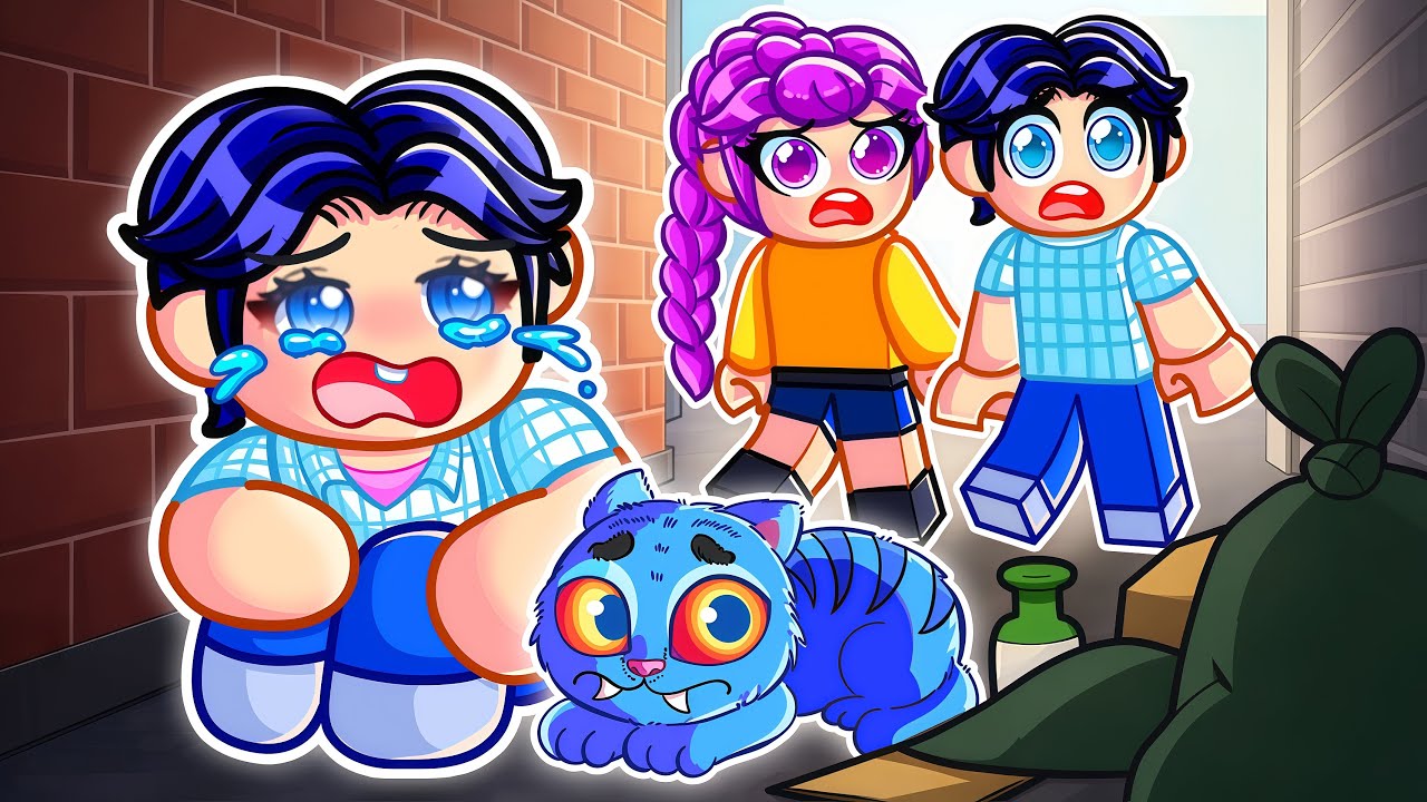 BABY JINU Is ABANDONED at BIRTH in Roblox… | Kpop Demon Hunters