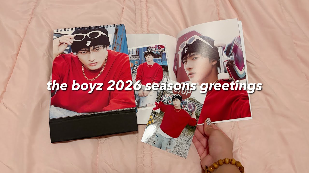 the boyz 2026 seasons greetings unboxing 🛹