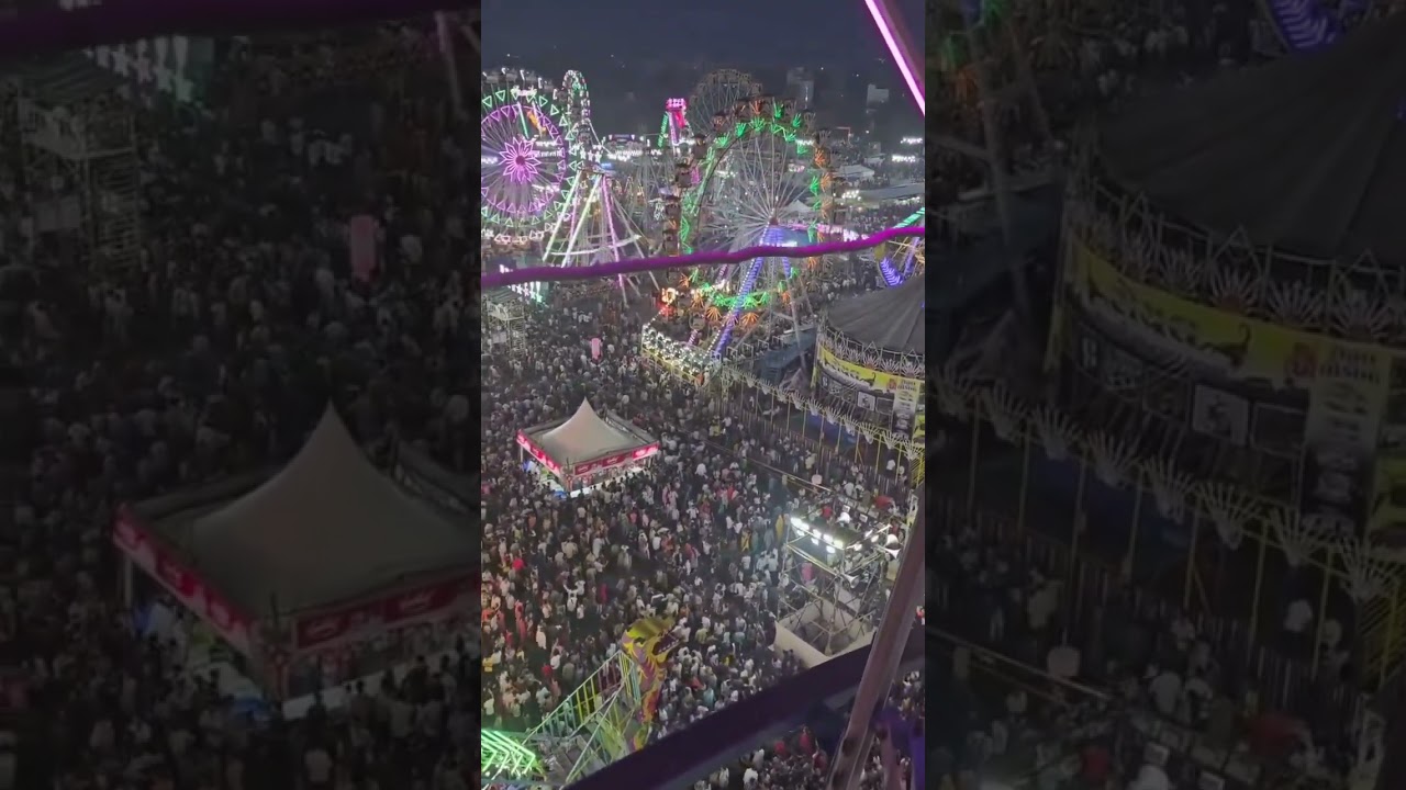 Mysore Dussehra a momath crowd in Mysore exhibition. 2025 # Karnataka