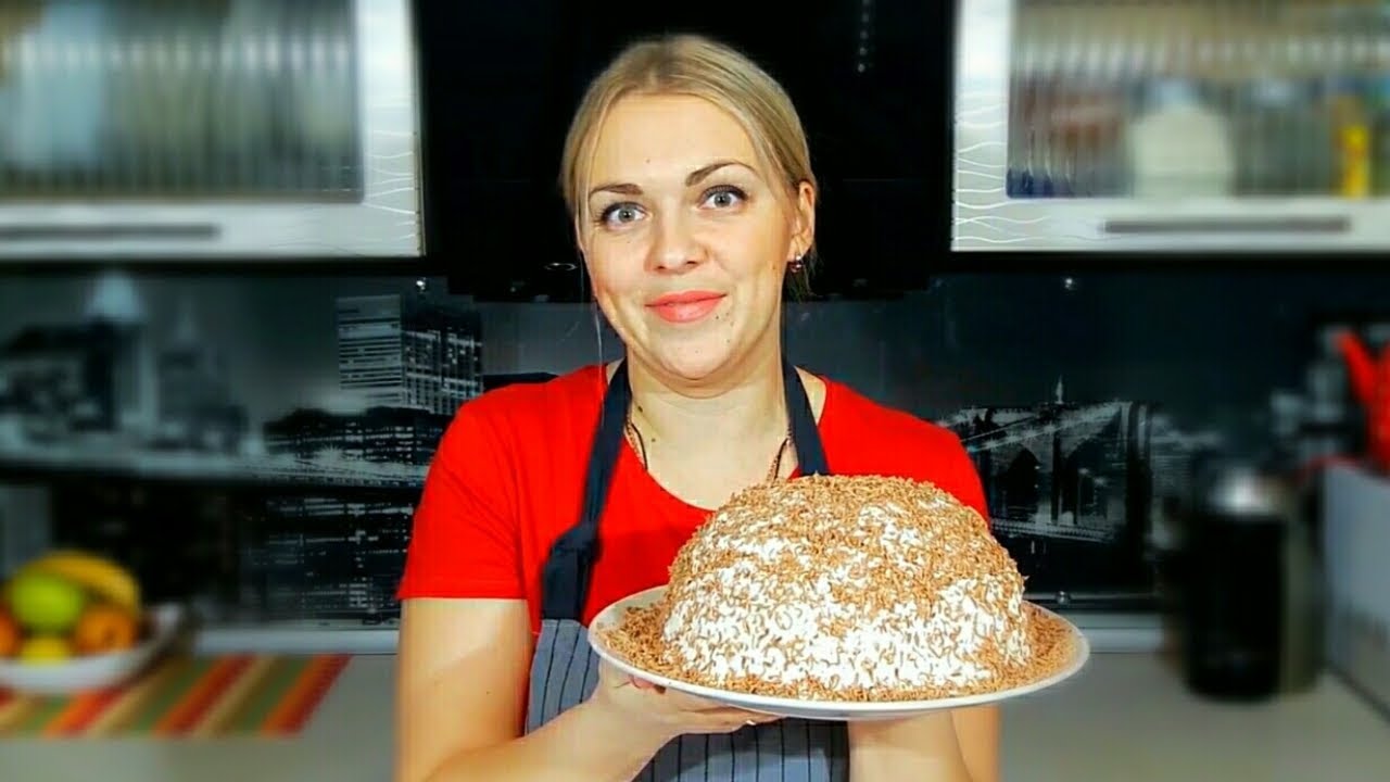 Быстрый Торт из 3 Ингредиентов Без Выпечки + фрукты! Гости не Догадаются Что Внутри!
